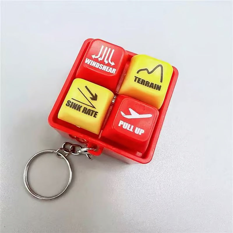 🚨📢Airbus Warning Sound Simulator with Keyring