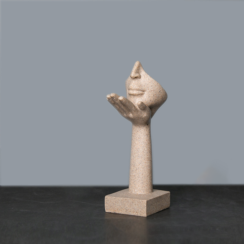 Minimalist Abstract Figurine Sculpture
