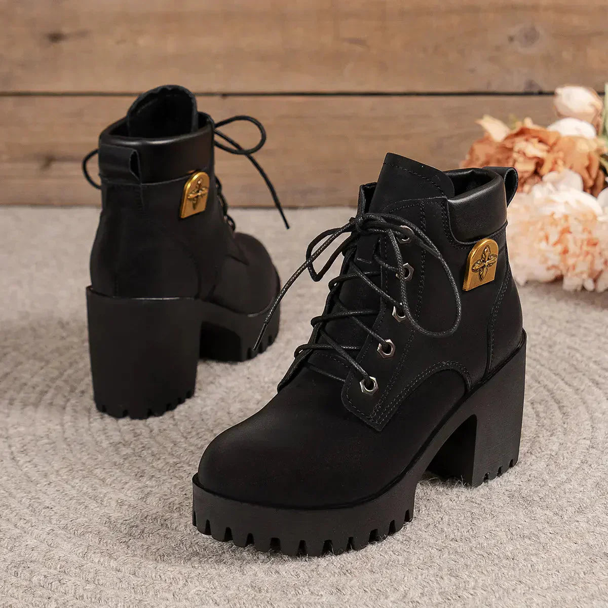 🎅New British Style Thick-soled Martin Boots