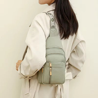 🌟Women's Fashion Casual Solid Color Crossbody Bag