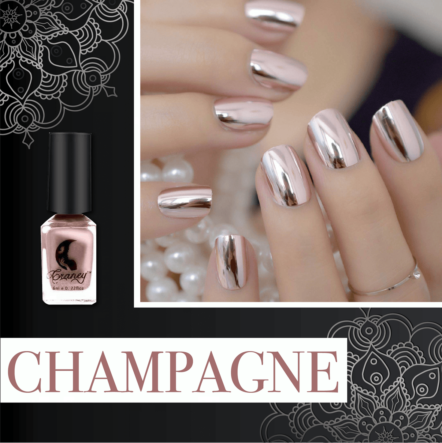 📢📢50% OFF !! ⏰💅 Mirror Nail Polish💎✨