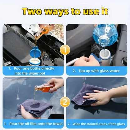 (🔥HOT SALE NOW 49% OFF) - Auto Glass Rainproof Oil Film and Defogger