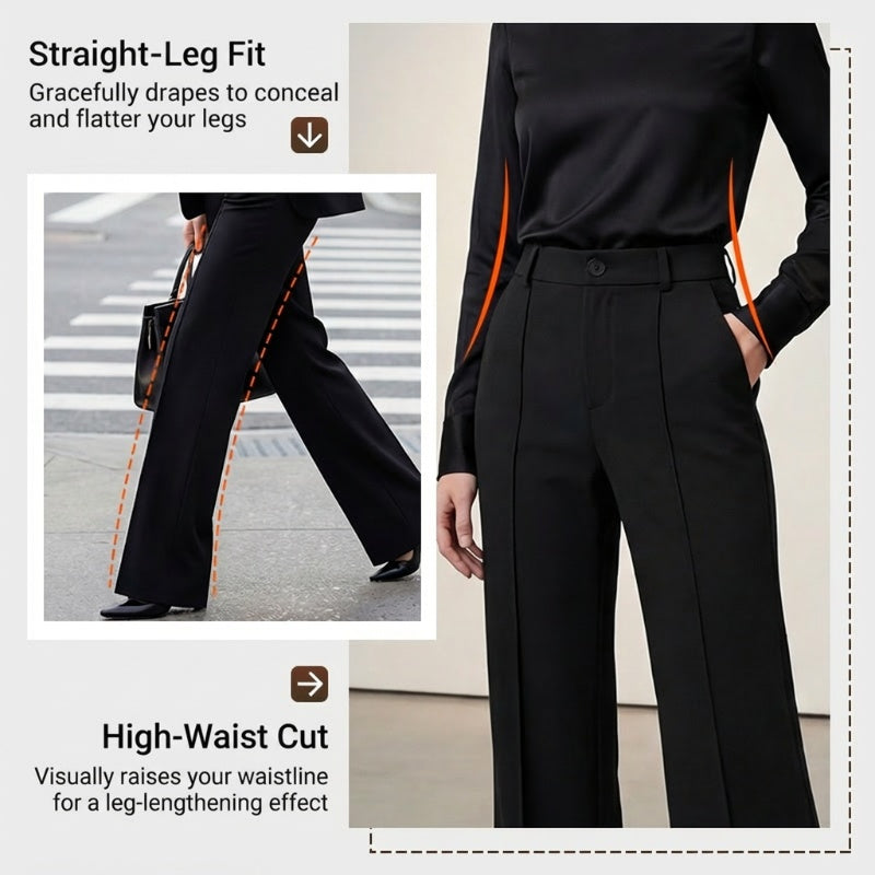 👖Women's High-Waist Dress Pants