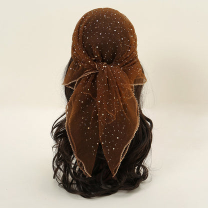 🔥 Women's Glitter Decor Head Scarf✨