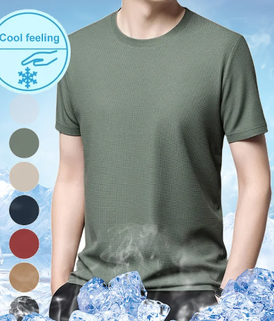 Hot Sale 49% OFF⏳Breathable Waffle Silk T-Shirt