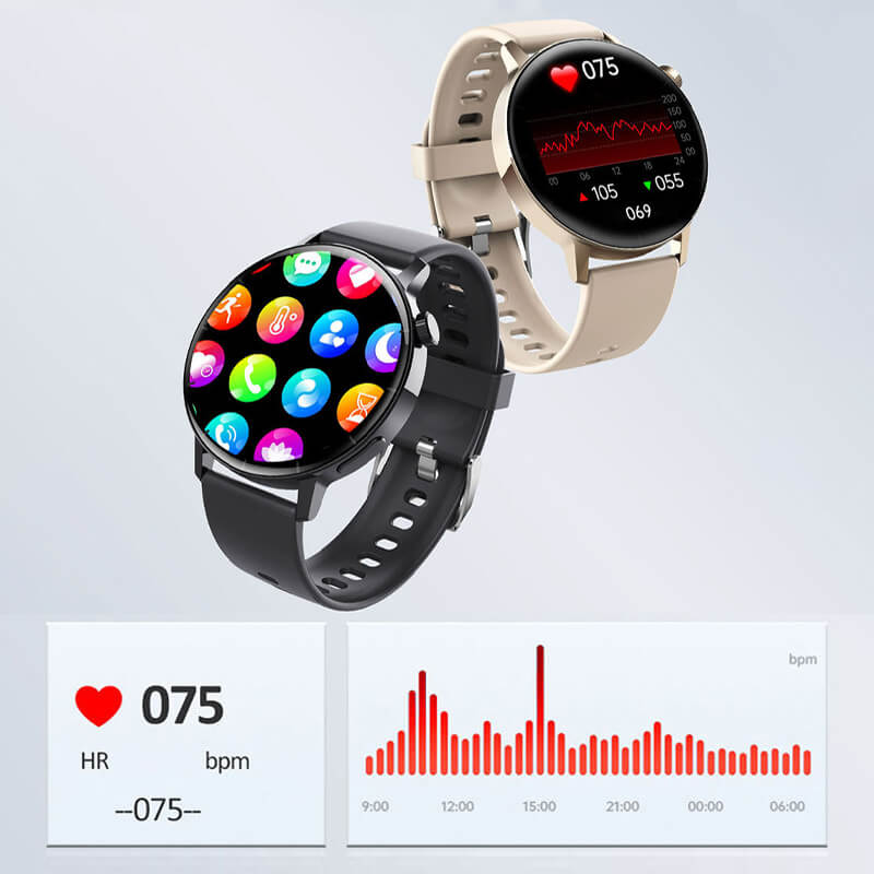 🔥🔥Hot Sale 49%-Painless blood sugar health monitoring smart Bluetooth talking watch