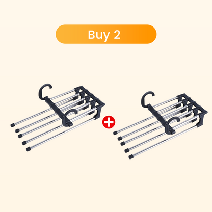 🔥Buy More Save More🔥Household Multifunctional Telescopic Folding Multi-layer Pants Storage Rack