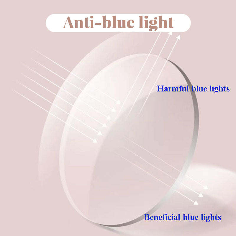 Fashion Anti-Blue Light Rimless Reading Glasses