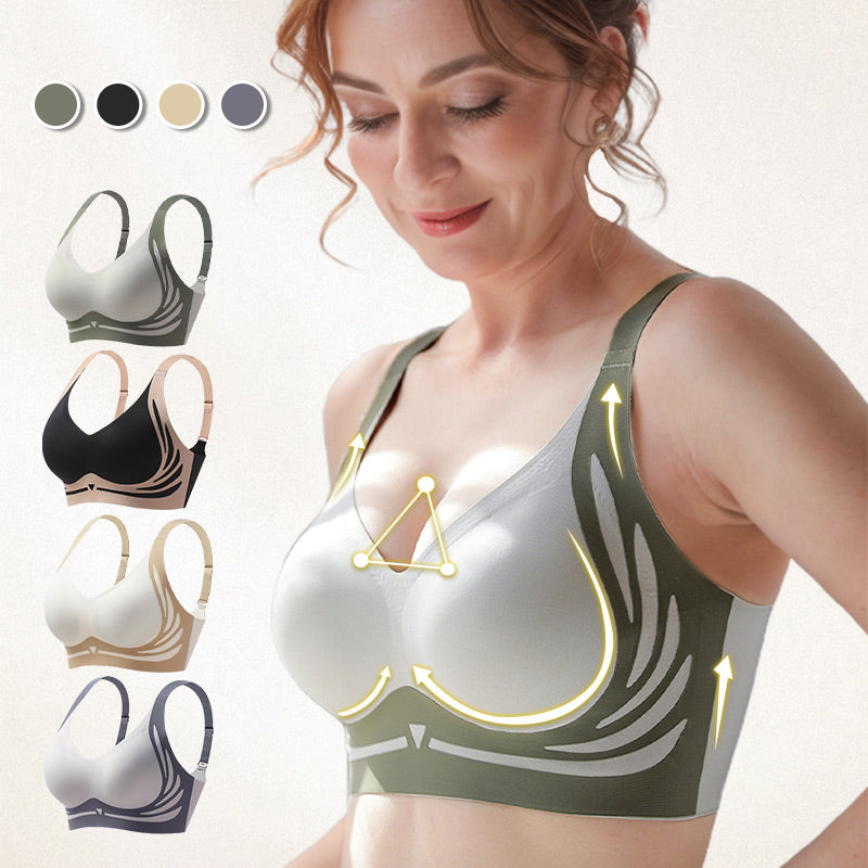 🎁Buy 2 and get 1 free 💕 Wireless push-up bra with improved shape