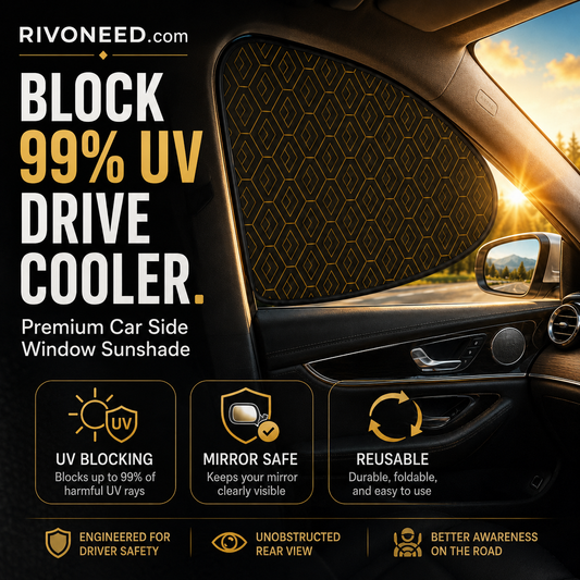 🏆 Universal Car Side Window Sun Shades