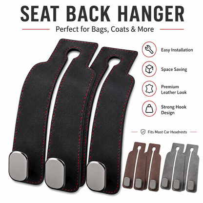 BUY MORE GET MORE FREE 🧥Seat Back Hanger – Perfect for Bags, Coats & More