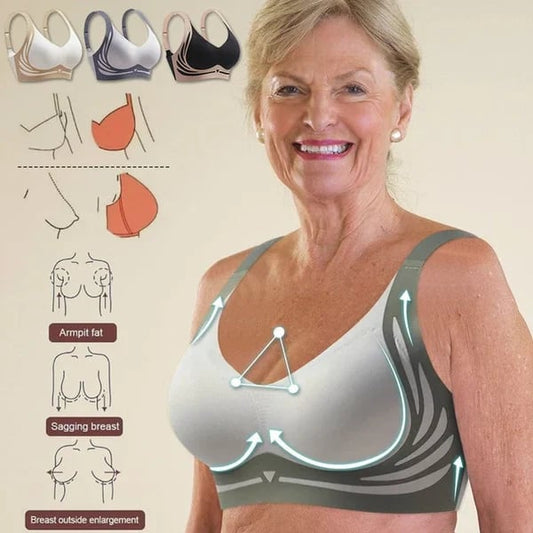 🎁Buy 2 and get 1 free 💕 Wireless push-up bra with improved shape