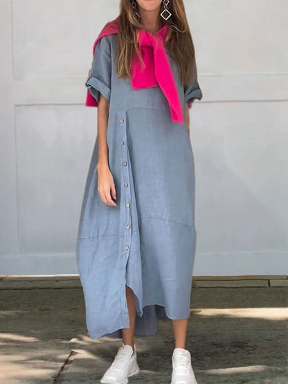 🔥Last Day Sale 39%🔥Women's Linen Cotton Dress