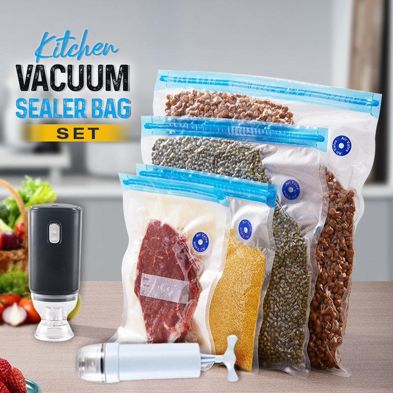 💥Kitchen Vacuum Sealer Bag Set