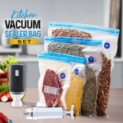 💥Kitchen Vacuum Sealer Bag Set