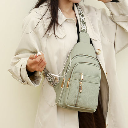 🌟Women's Fashion Casual Solid Color Crossbody Bag