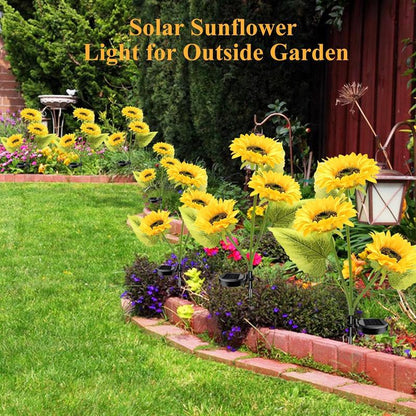 Sunflower Solar Garden Stake Led Lights🌻