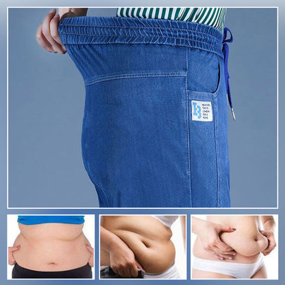 🔥Slim Casual Straight Ice Silk Jeans👖