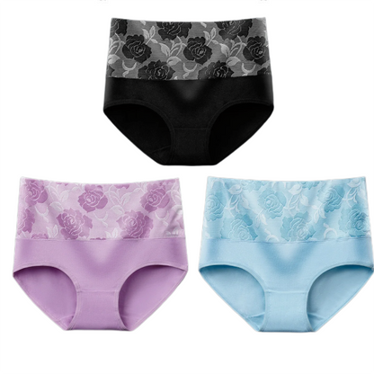 High Waist Tummy Control Cotton Panties
