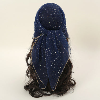 🔥 Women's Glitter Decor Head Scarf✨