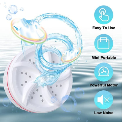 🔥Hot Sale - 49% OFF🎁Portable mini washing machine