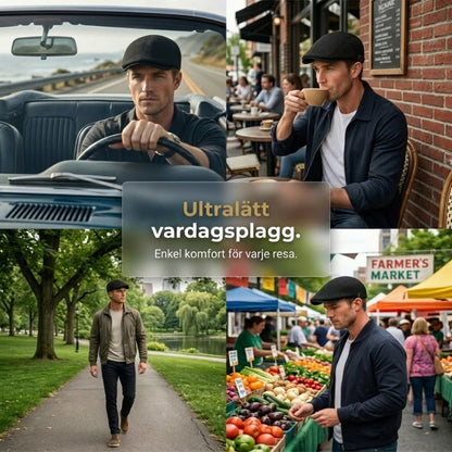 🧢Breathable Flat Cap with Adjustable Strap – Mesh Fabric, Classic Ivy Style & Built-in Sweatband – All-Day Comfort🌞