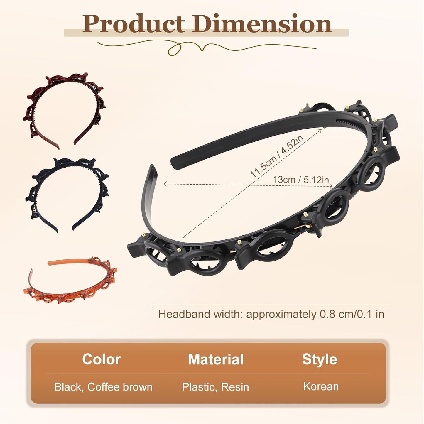 🔥Double Bangs Hairstyle Hairpin