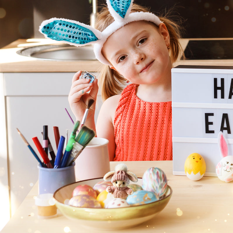 🎉Special Sale🐇Handmade Mini Bunny Hug Cute Easter Gift🎁