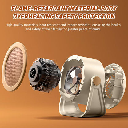 ♨️❄️Portable Instant-Heat Heater – Outdoor & Desktop Mini Radiator