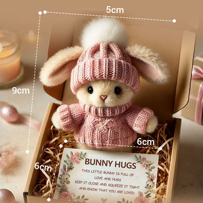 🎉Special Sale🐇Handmade Mini Bunny Hug Cute Easter Gift🎁