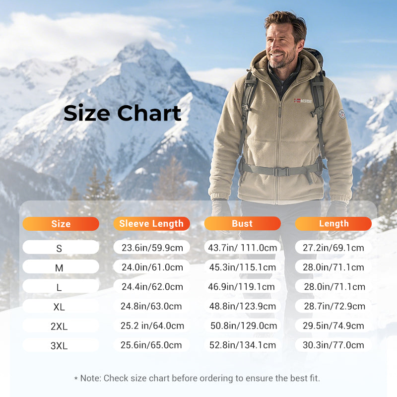 🔥Upgraded Unisex Hooded Casual Graphene Heated Insulated Jacket (with Internal Pockets)