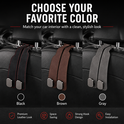 BUY MORE GET MORE FREE 🧥Seat Back Hanger – Perfect for Bags, Coats & More