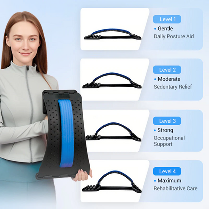 Magnetic Therapy Acupuncture Massage Lumbar Stretcher