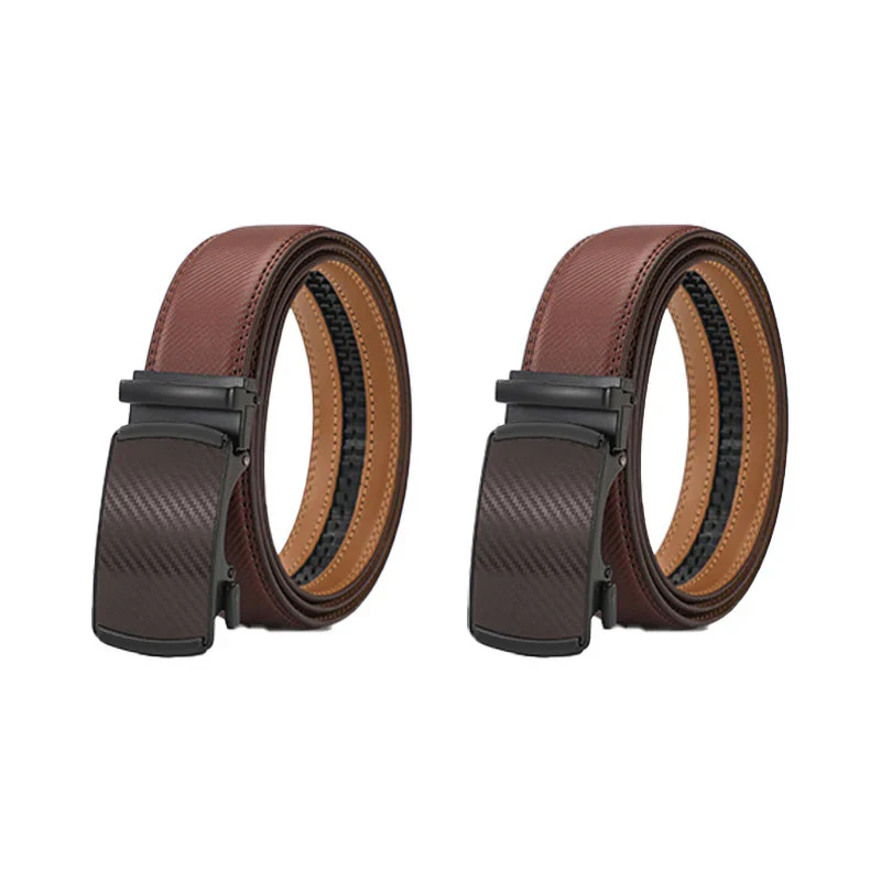 🎁 Leather Ratchet Belt With Adjustable Buckle💼