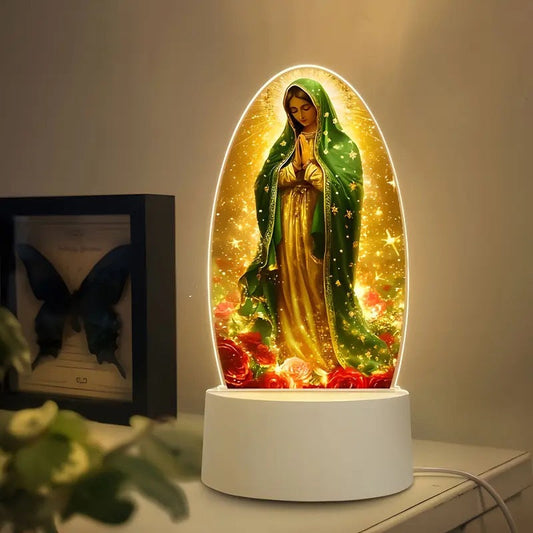 📢📢Jesus 3D Night Lamp & Religious Gifts