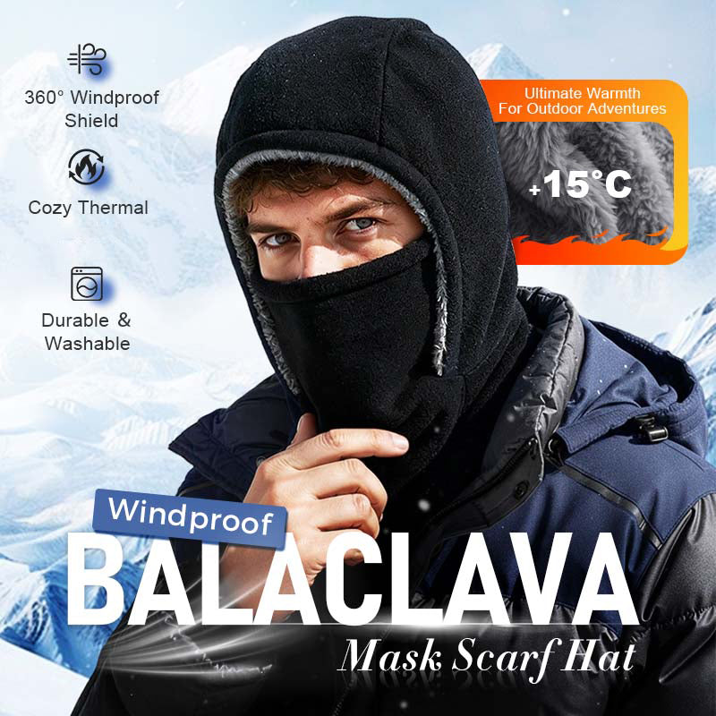 🔥Unisex Winter Warm Neck Mask Ear Protection One Piece Hat