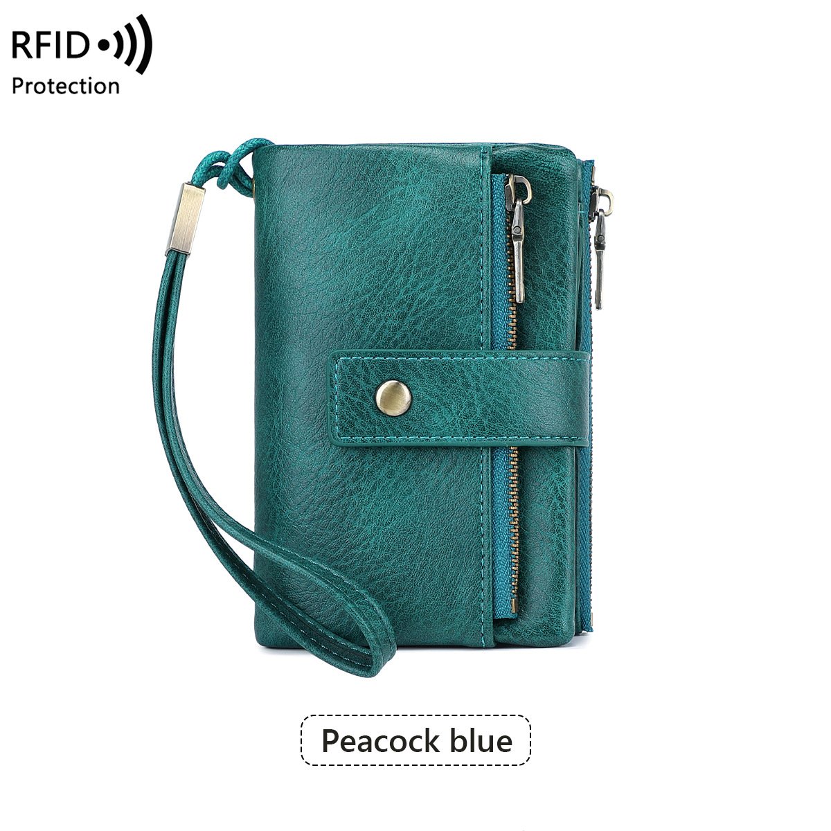 Women's RFID Blocking Leather Wallet