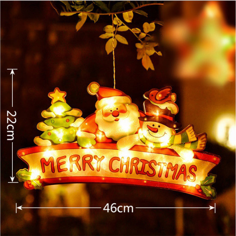 ⛄Christmas pre-sale🎄Christmas Window Hanging Lights💡