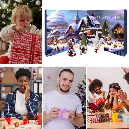 💝Gift Idea 🌲2025 Christmas Gnome Advent Calendar🎅