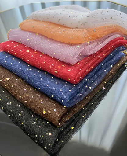 🔥 Women's Glitter Decor Head Scarf✨