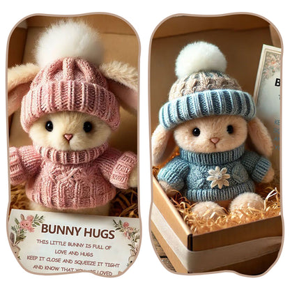 🎉Special Sale🐇Handmade Mini Bunny Hug Cute Easter Gift🎁