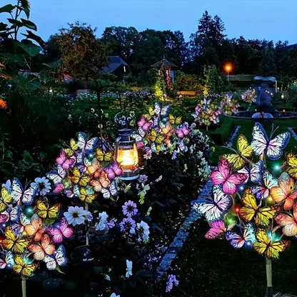 🦋Solar Outdoor Butterfly Lights💐