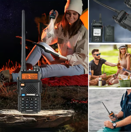 🔥 UV-5R Ham Radio Long Range UV5R Two Way Radio Dual Band Walkie