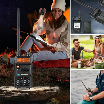 🔥 UV-5R Ham Radio Long Range UV5R Two Way Radio Dual Band Walkie