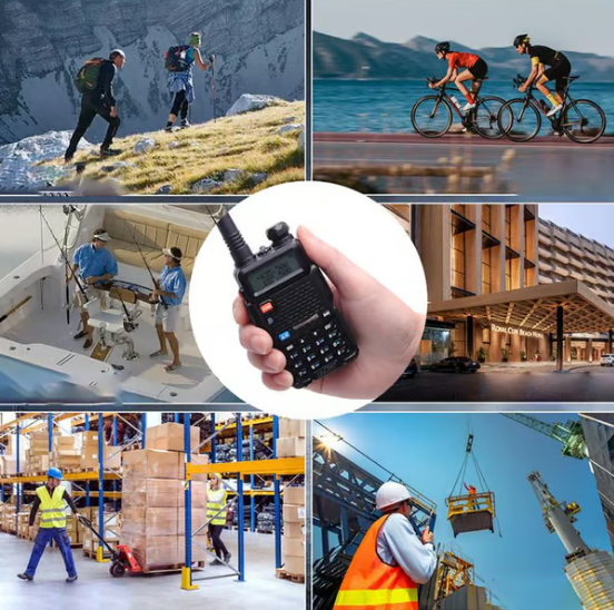 🔥 UV-5R Ham Radio Long Range UV5R Two Way Radio Dual Band Walkie