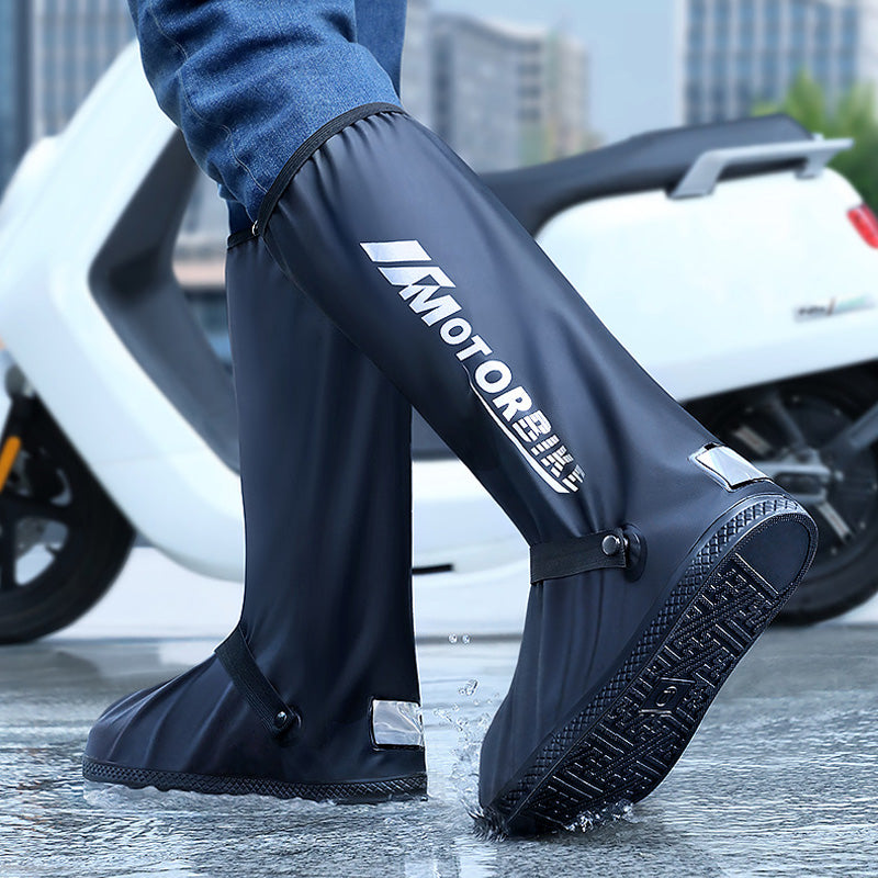 🔥HOT SALE 50% OFF🔥 Omni-Directional Long Waterproof Rain Boot Shoe Cover with Reflector