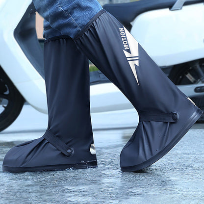 🔥HOT SALE 50% OFF🔥 Omni-Directional Long Waterproof Rain Boot Shoe Cover with Reflector