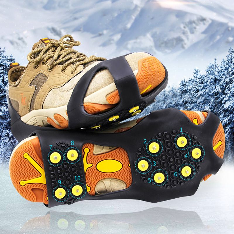 Winter Gift! Ice Grips Anti-Slip Spikes Footwear