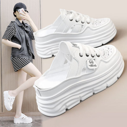 👍🔥Free shipping for a limited time 👍🔥Lightweight Thick Sole Hollow Breathable Women's Shoes