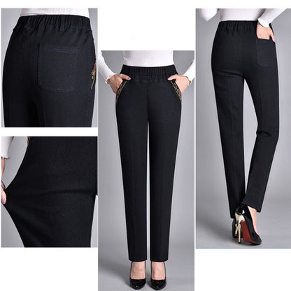 🌷LIMITED TIME OFFER 41%OFF👖Women's Side-Pocket Full Elastic Waist Jeans